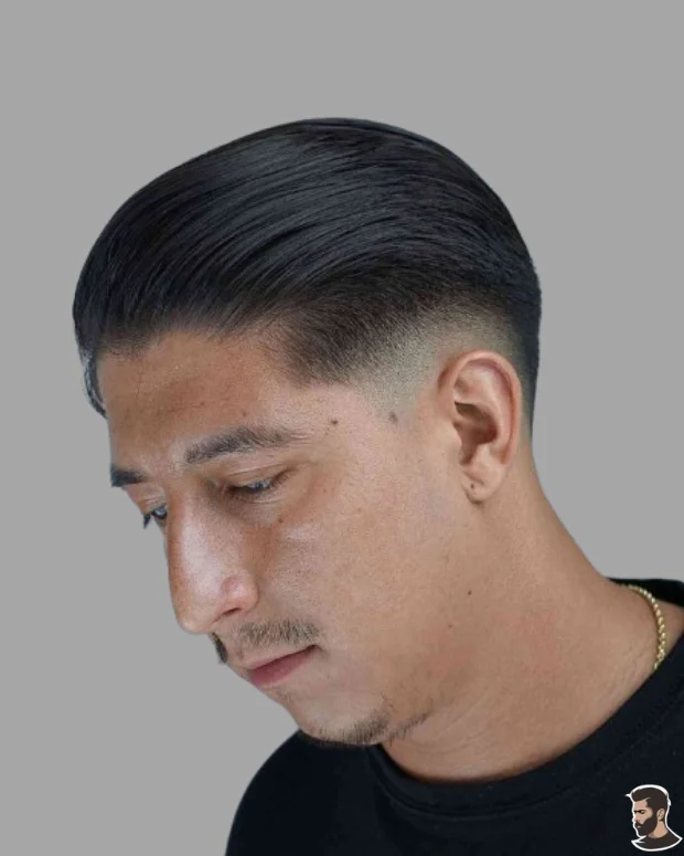15 Best Low Taper Fade Comb Over Haircut Ideas for Men 4 Full Slick Back Comb Over